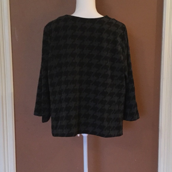 Studio Works Black & Gray Large Button Jacket - Picture 5 of 8